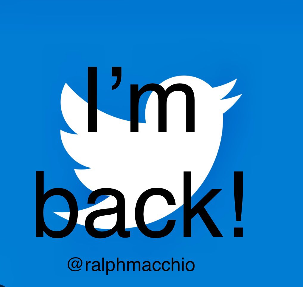 This took forever! Sorry about the inconvenience and the hackers but my account has been restored with me, Ralph at the wheel! Thanks for your patience as we navigated the cloudy waters. It’s clear now! Hello again, Twitterverse!