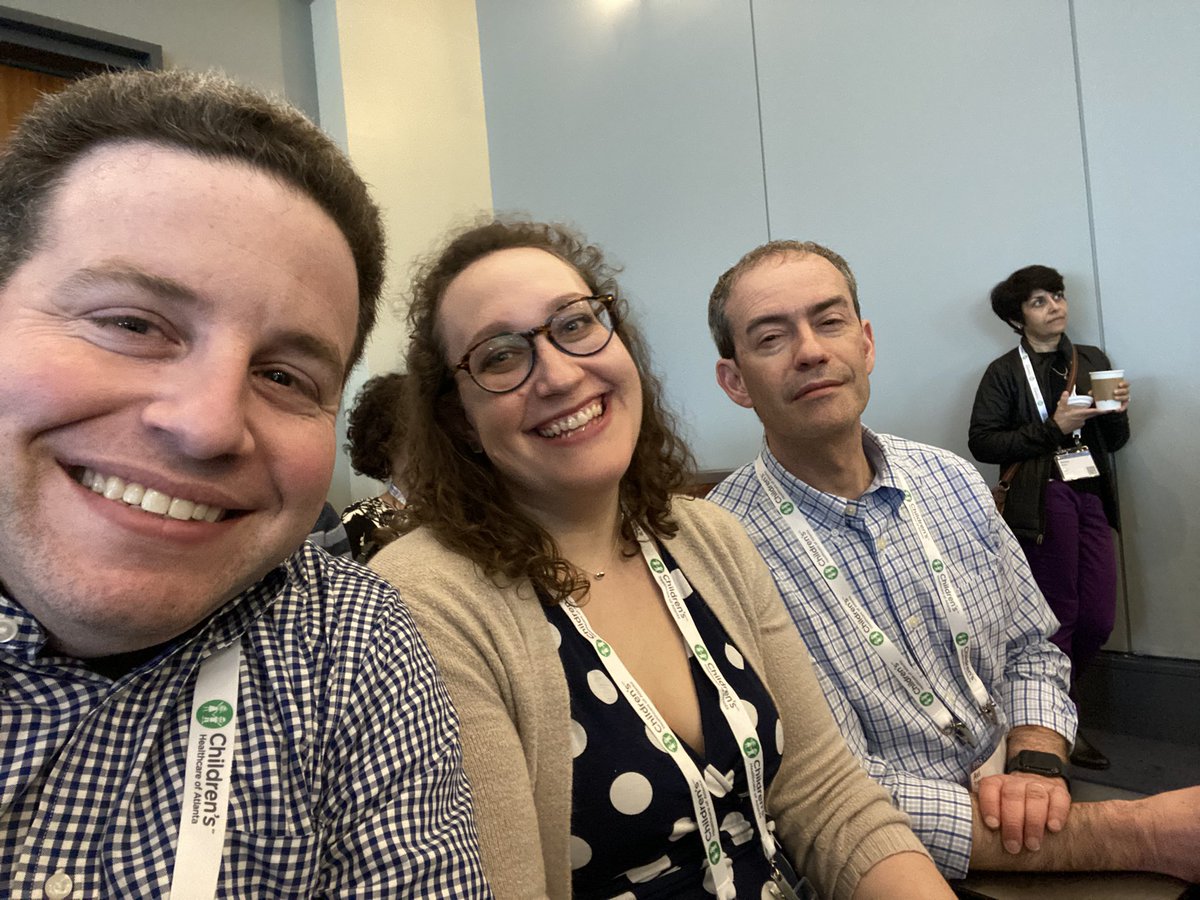 Standing room only in the “Born Without Functioning Kidneys” session at #PAS2023 #ASPN23! Having fun in the back with these legends #PAS23Selfie @ASPNeph @theNevphron