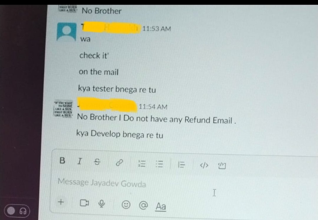 thecoderishi's tweet photo. Who says developers and QA can't have fun together?😂
#teamwork #officehumor https://t.co/Zb1DZJwyMU