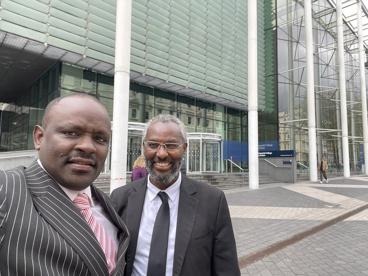 tomwansa's tweet photo. Paid courtesy call with #KNEIL chair Prof Kiama @vcuonbi @uonbi to world class @imperialcollege. Met with Prof Washington Yotto Ochieng’ to explore a range collaboration. Prof Yotto will be strategic partner to @KENIAupdates efforts to grow #Kenya #innovation system. https://t.co/HhXnrQ7TBM