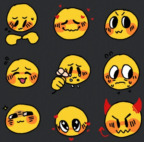Hey! As you know, I created these (masterpost below) but the truth is that I've grown extremely stressed bc of how demanding people have been. There's no easy way to phrase this but I'll start posting my art in another acc and leave this one up exclusively for emoji + shop stuff