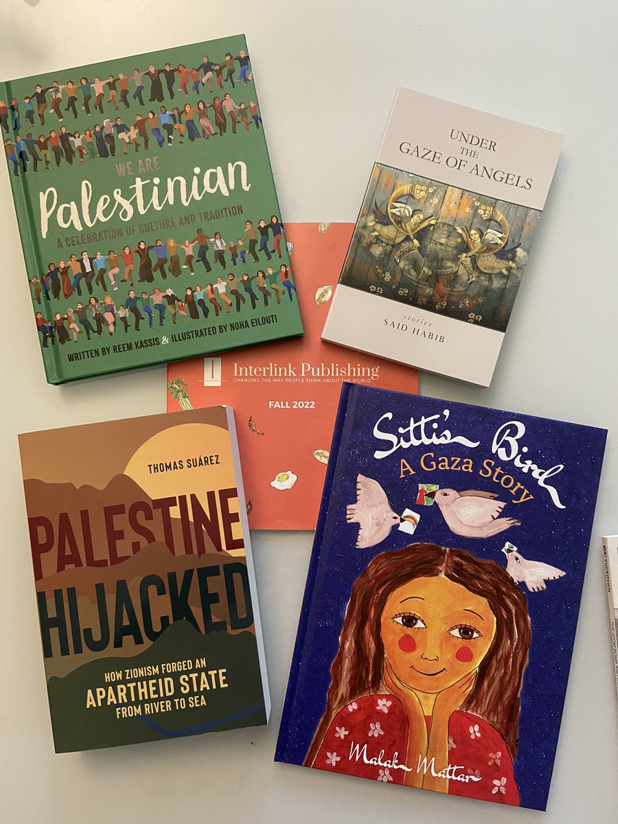 April is #arabheritagemonth Go order some books 📚 on sale from @InterlinkBooks - so thrilled with these gems that arrived today! @MalakMattarart