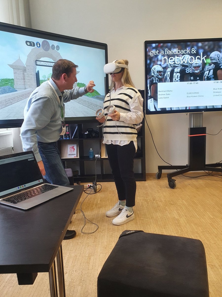 GreenAddict4's tweet image. Partnering in building Web3 Metaverse for 3D remote event. 
Powered by #StartupLive