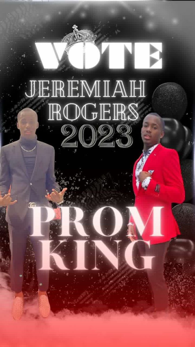 Nominate Me for Prom King 👑 Jeremiah Rogers 🤙🏾

docs.google.com/forms/d/e/1FAI…