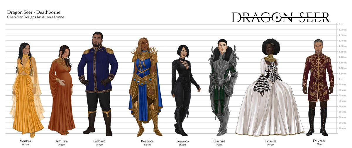 auroralynneart's tweet photo. Part 2 of my character designs for Dragon Seer - Deathborne, by the incredibly talented @SKayLanphear! I used to be terrified of drawing armors 🤭 you can buy it here: https://t.co/8mLsPAR7Cv
#dragonseer #deathborne #fantasybook #characterdesign https://t.co/ALytfkip2b