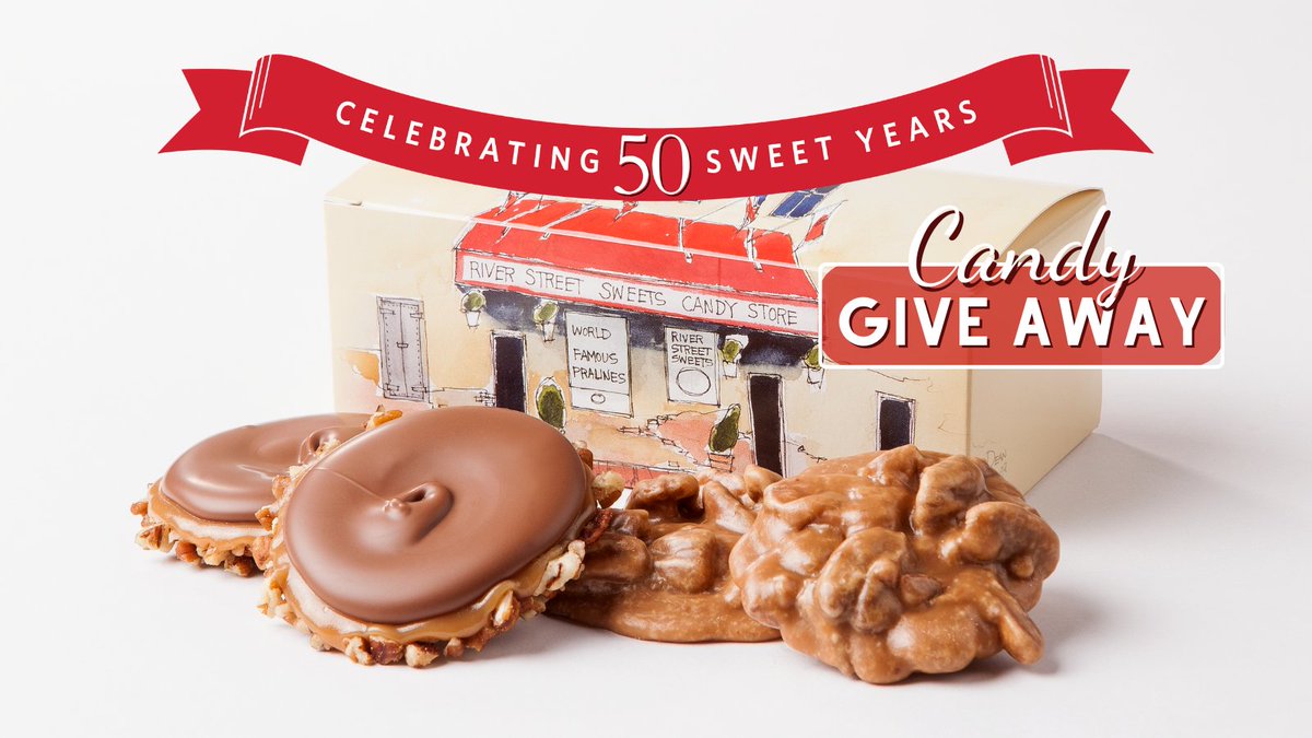 Praline &amp; Bear Claw #GIVEAWAY! Help us celebrate 50 years in the candy-making  business. Enter to win NOW! Featuring this sweet historic box with 1 lb of handmade sweets... currently an online special for the price of $19.73👇 like 👇 tag 👇 comment⌛️ ends 5-8