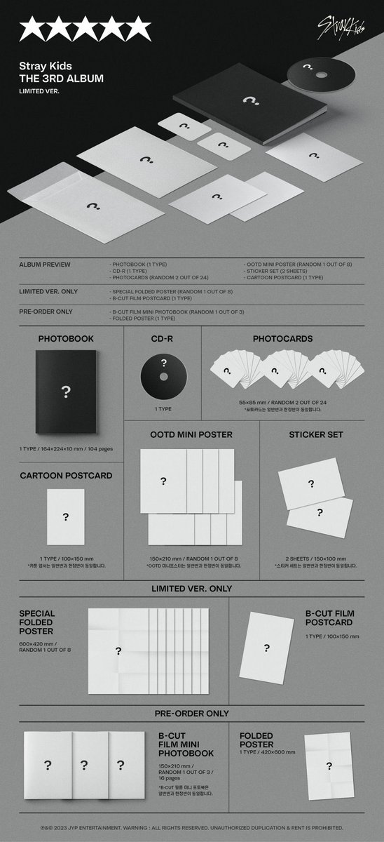 stray kids ★★★★★ (5-STAR) 
album giveaway 🤍

info:
- 1 winner 
- limited edition from barnes &amp; noble 
- open worldwide
- deadline: june 1st

rules:
- like and RT 
- must be following me
- reply with your fav pic of skz 🖤

#skz #straykids #5_star 🩶