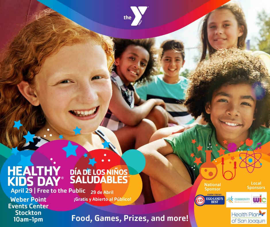 Find your fun, Find your Y! Join us on tomorrow for this free event! Registering in advance helps YMCA staff make sure there’s plenty of snacks and prizes to go around.  Link in Bio.

#HealthyKidsDay #HKDSJC23 #ymcasjc #ForABetterUs
