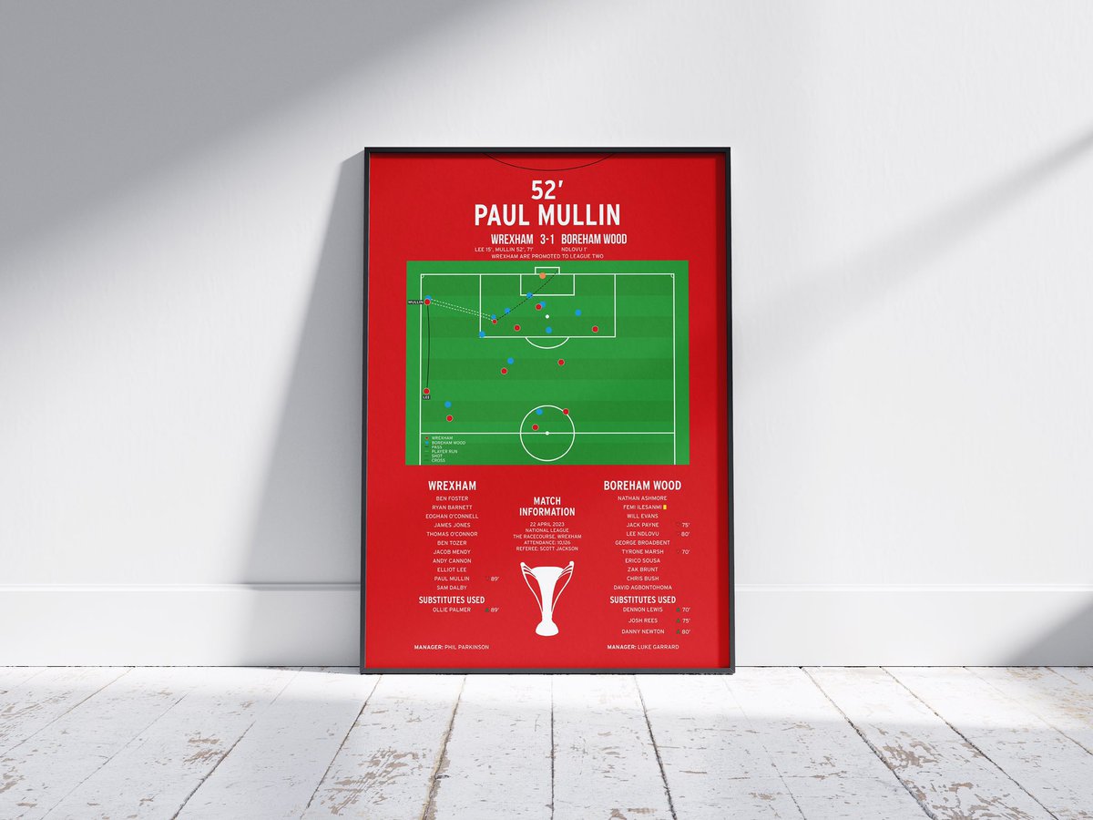 𝐆𝐈𝐕𝐄𝐀𝐖𝐀𝐘

Want to bag a constant reminder of <a href="/PMullin7/">Paul Mullin</a>’s magic right foot? Look no further. 

To win this ace print by <a href="/Sporting_Prints/">Iconic Sporting Highlights</a> all you have to do is RETWEET this post + follow both RRR and Sporting Prints! Simple…

Closes 5pm Sunday April 30! Good luck #WxmAFC
