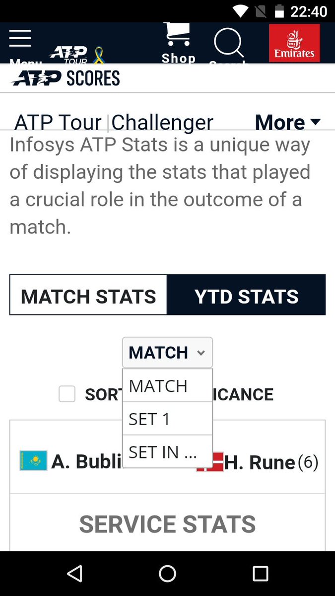 sistersblue_'s tweet photo. @atptour 
Matcth avout to finish but second set is missing :)
Rune bubluk https://t.co/ME3Xhfl6pK