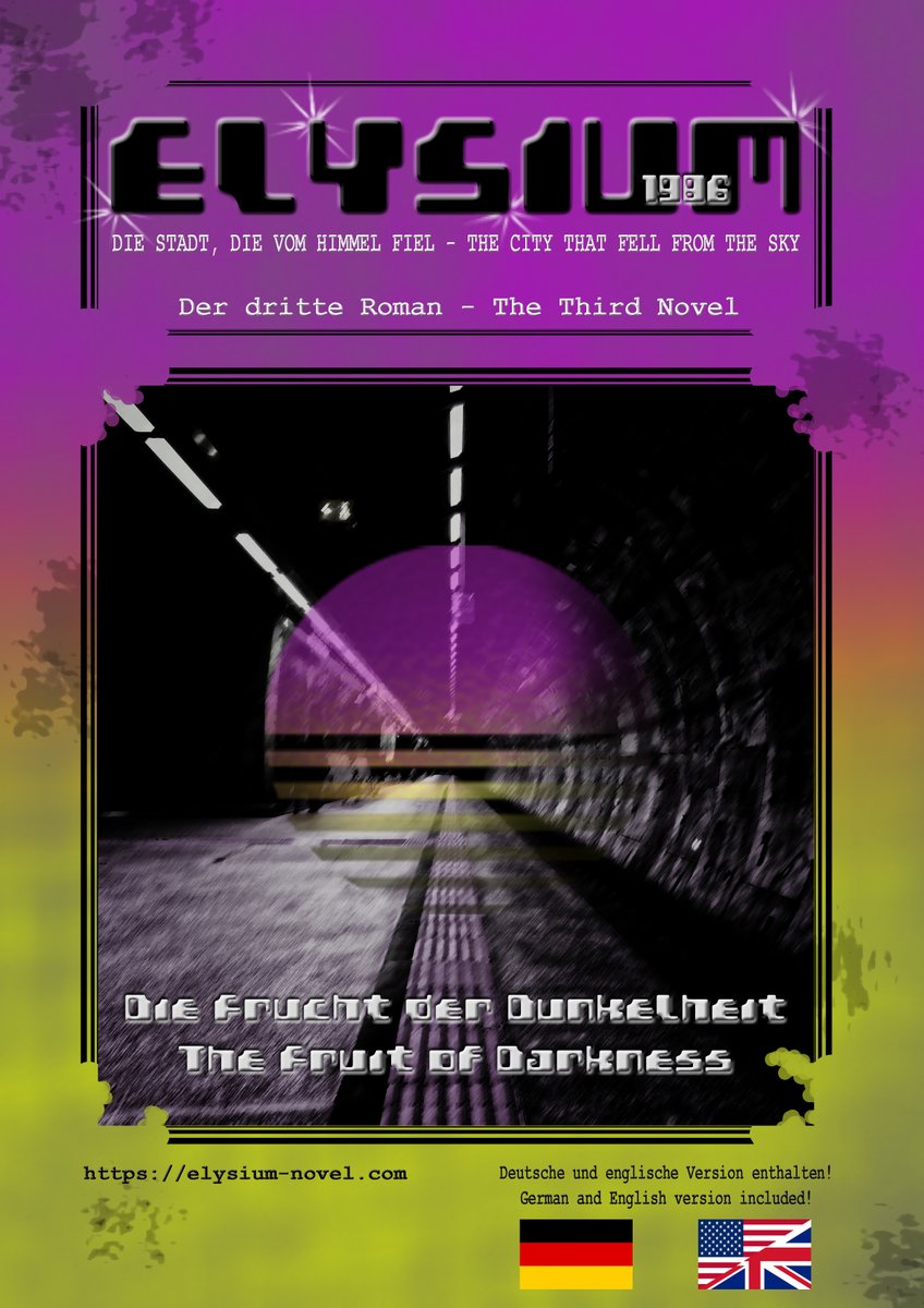 The first chapter of the third novel is out now, also avaliable on Royal Road. Check it out on royalroad.com/fiction/62662/… In Deutsch verfügbar elysium-novel.com/chapters/ #writerslift #WritingCommunity #Fiction #CreativeWriting #synthwave #cyberpunk #webfiction #80s #scifi #retrowave