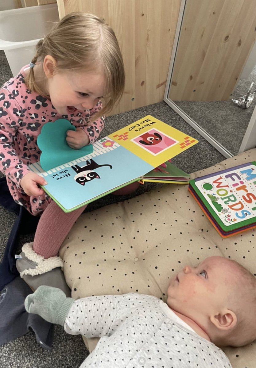 This is what a love of reading looks like aged 2…

#loveofreading #reading #eyfs