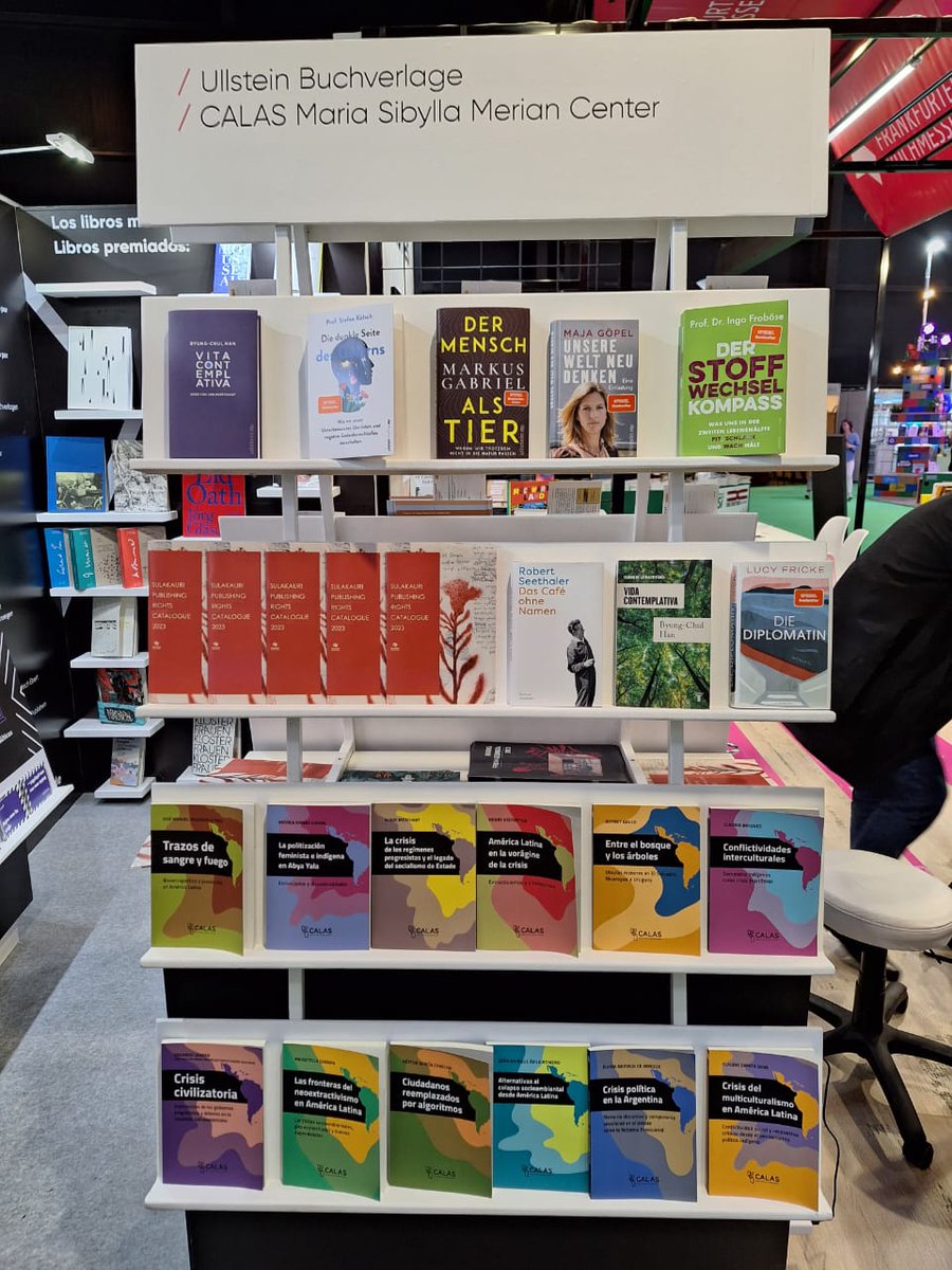 editorialUDG's tweet photo. #CoedicionesUDG
📚 ¡Nuestros libros en la Feria Internacional del Libro de Buenos Aires!

➡️Conoce la colección Calas, Afrontar las crisis, una serie de ensayos que abordan temas que demuestran la significativa experiencia de América Latina a la hora de afrontar múltiples crisis. https://t.co/6aFLOwKl1q