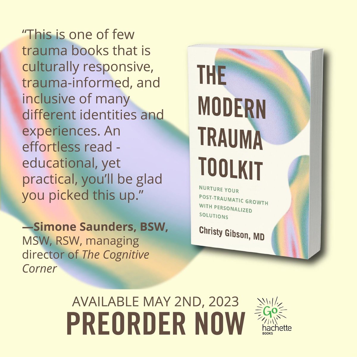 ModernTrauma's tweet photo. The Modern Trauma Toolkit is intersectional and accessible - which many books about mental health fail to accomplish. Have you pre-orders yet? https://t.co/M6SWf3z2y0 #trauma #stress #cPTSD #TherapistTwitter https://t.co/CYuW6GUp6B