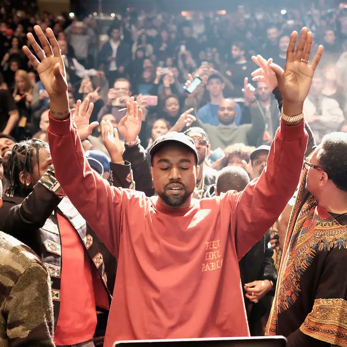 saint's tweet photo. Kanye West's Saint Pablo Tour (2016) https://t.co/oVTWkayfJJ