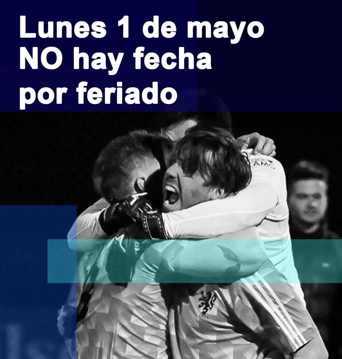 intergeneracion's tweet photo. Lunes 1 de mayo no hay fecha por día feriado.  Volvemos el 8 de mayo. https://t.co/i6PlCnFONH
