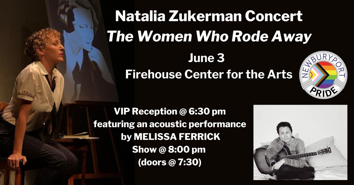 Have you gotten your tickets for the Zukerman/Ferrick Concert yet?   Join these two artists for an unforgettable evening of music.     Click the link to order tickets:
firehouse.org/event/the-wome…