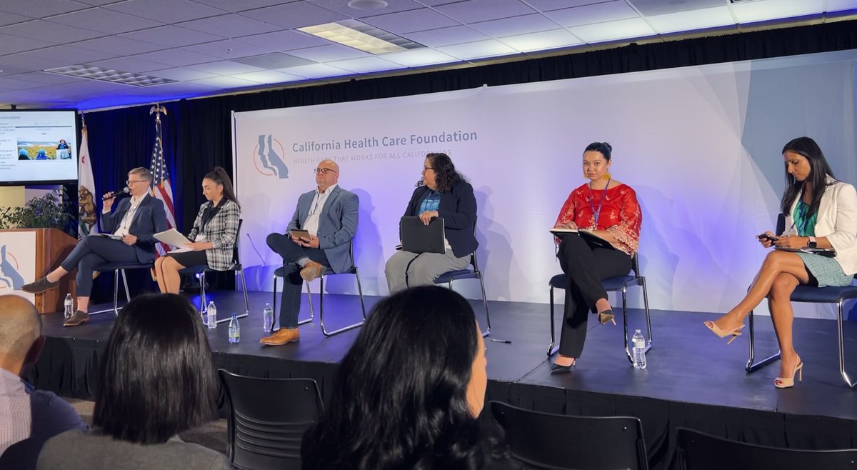 RamosYamamoto's tweet photo. Today I’m learning all about #CommunityHealthWorkers and the important work they do to promote health and well-being.

To quote Kara Carter: They've been serving California communities for decades, and now it's time for us to serve them better. ⁦@CHCFNews⁩ #CHCFbriefings https://t.co/2T0efLksyi