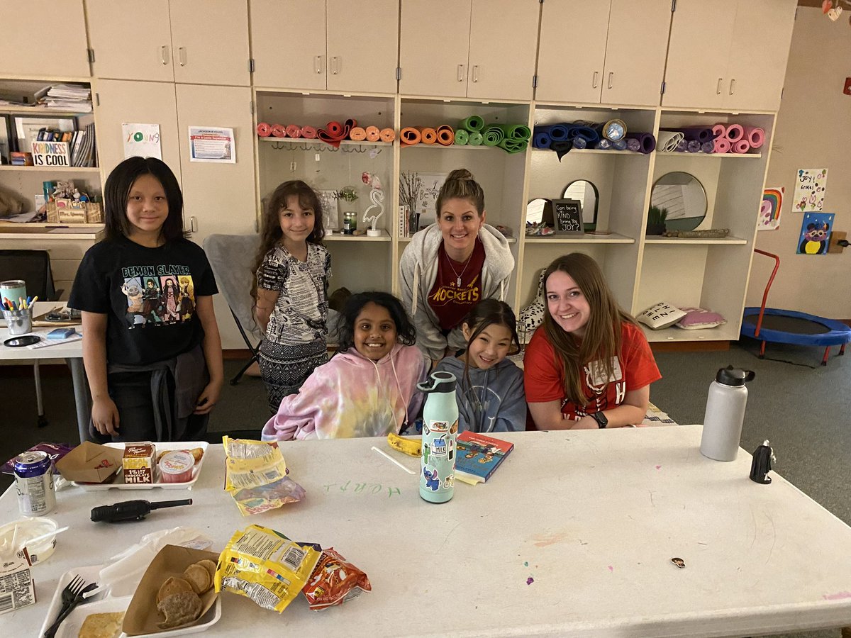 HRErockets's tweet photo. Our students loved having FHS students at HRE for the day!! They helped build a long jump pit (thanks to the track team), helped in classrooms, and spent time playing with students!  We were thankful for all of them! @jasonurban90 @FHSTigers https://t.co/ZGRk9bMxI5