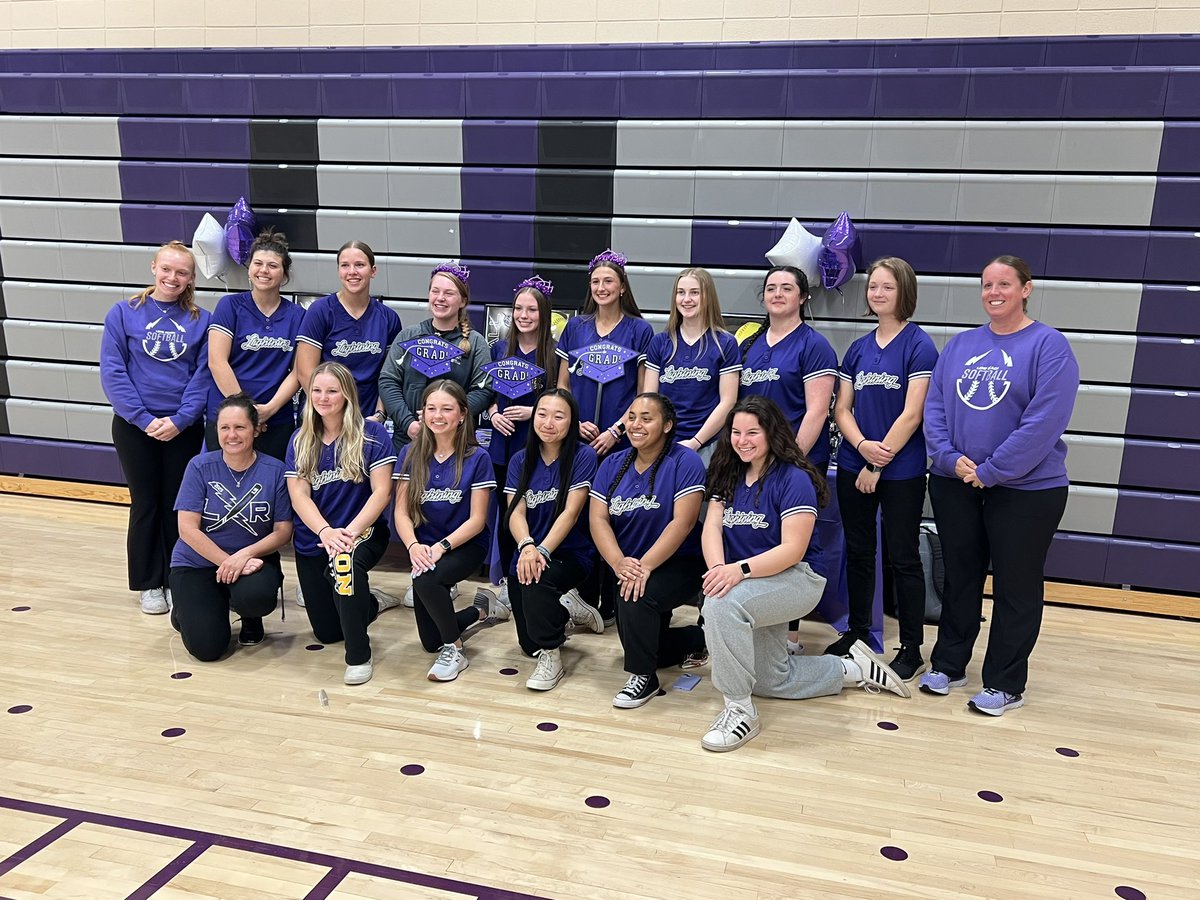 Senior Night - This year we are graduating 3 amazing seniors! Congrats on your accomplishments and best of luck!!!   #LRHSpride