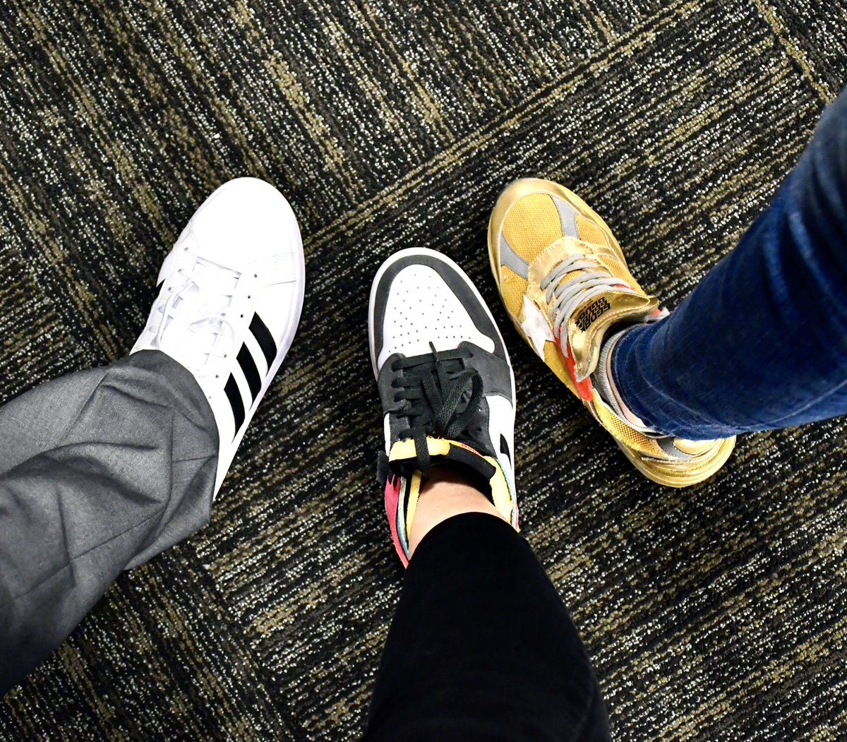 Amber_PR_Info's tweet photo. #FlashbackFriday to last Friday’s #FunShoeFriday with a guest appearance by @misswillreads ! 🥳📚Stay tuned for today’s edition of fun shoes!! 👟 🤩 https://t.co/E8oApqrXfM