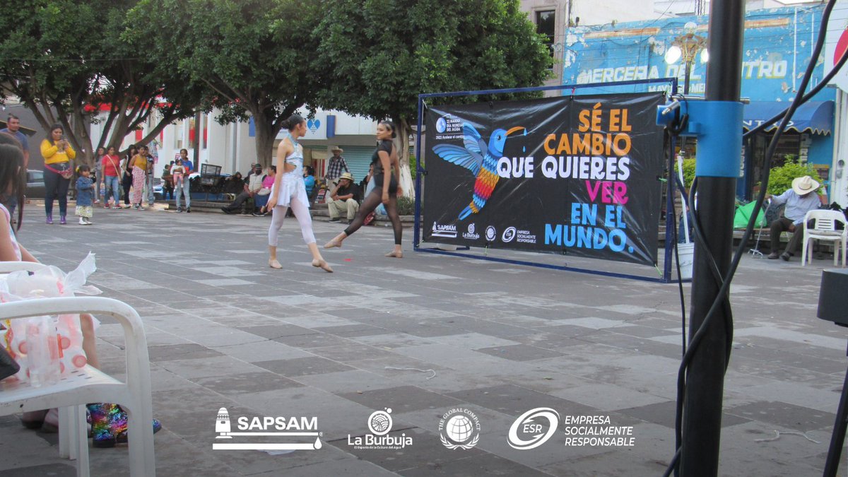 SapsamOficial's tweet photo. Consonantizando a la población sobre las problemáticas  derivadas de la superpoblación, la contaminación y  la pérdida de la biodiversidad, el Organismo Operador SAPSAM, intervino el espacio público el pasado 22 de abril, para presentar la obra de teatro "El cuento de Tláloc" https://t.co/JPXx3o6qtE