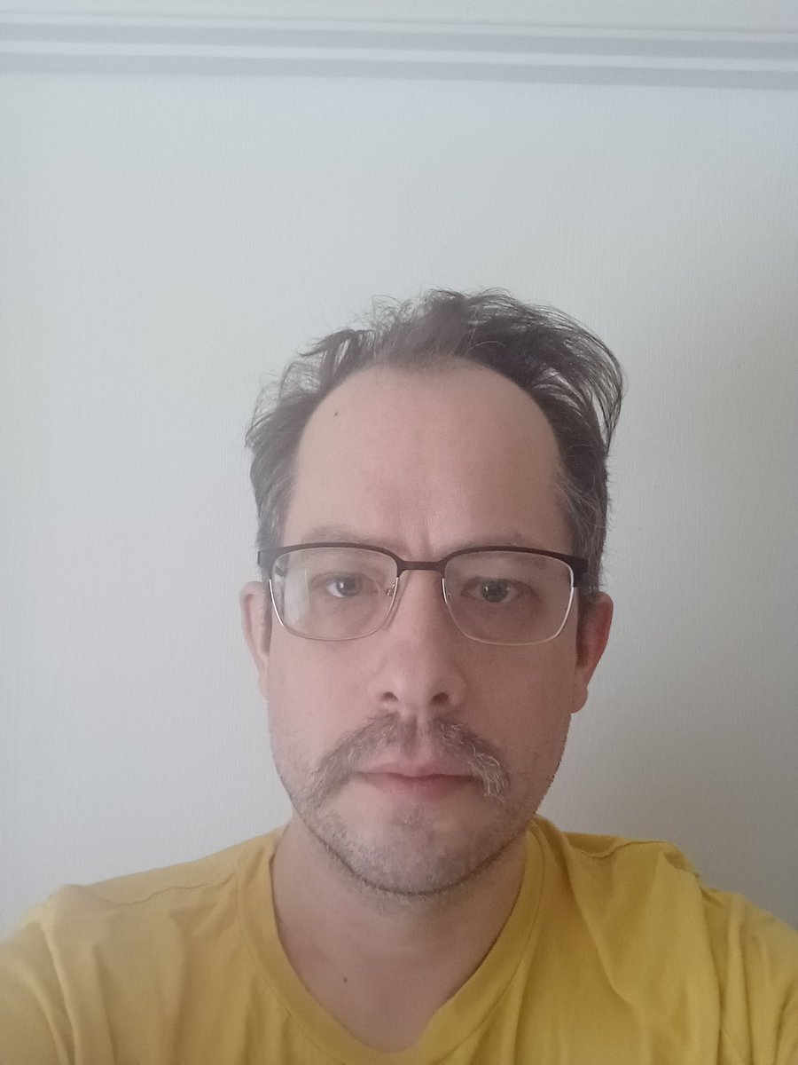 InvisibleChimp's tweet image. How today started versus how it's going: