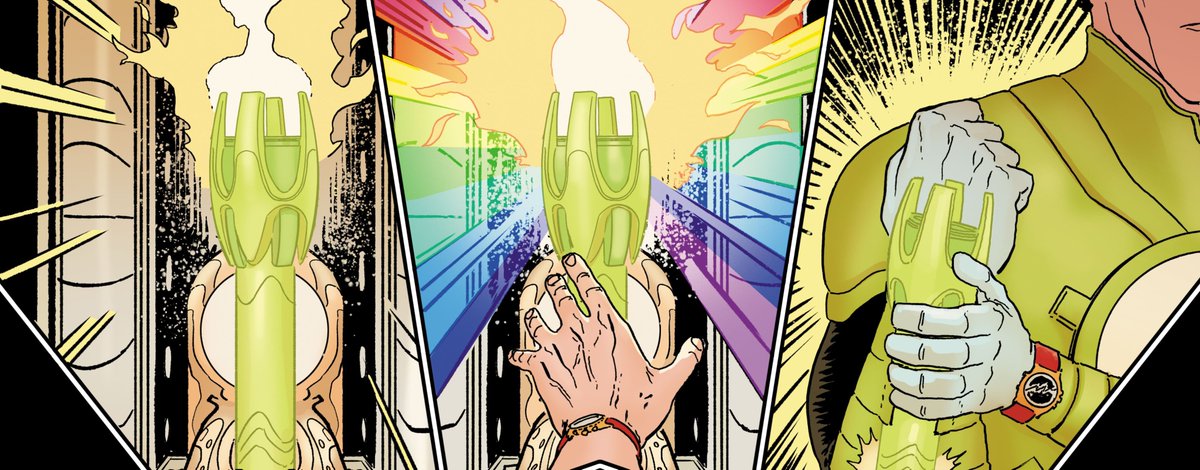 MaleLoveBR's tweet photo. #DCPride preview: #Flashlight & #RedRacer's watch
🖊️@grantmorrison
🎨@Cleanlined
#DCPride2023 #Multiversity #Multiversidade #Lanterna #VelocistaVermelho
#MLMSuperHeroes #SuperHeróisHAH https://t.co/HcuuPqNcMy