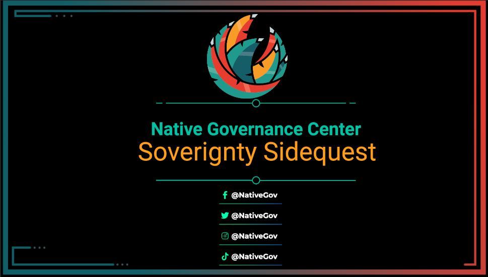 WayneDx2's tweet image. @NativeGov launches Sovereignty Sidequest live tonight from 7:00 - 9:00 PM CT! I'll be joined by @dallasgoldtooth for an evening of gaming, sovereignty talk, and just a little trash talking mixed in. 
#SovereigntySidequest #IndigiGamers #IndigiNerds