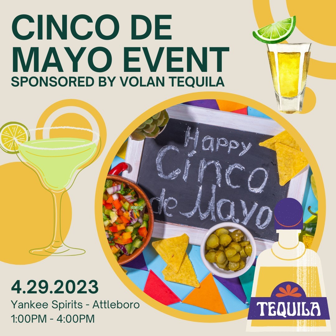 YankeeSpirits's tweet image. Get ready to celebrate Cinco De Mayo early with us at Yankee Spirits! 🎉 Join us for a tequila event featuring only certified additive-free brands by Tequila Matchmaker. Remember, 21+ with valid I.D. and please drink responsibly. 🍹🌵 #TequilaTasting #AdditiveFree #CincoDeMayo