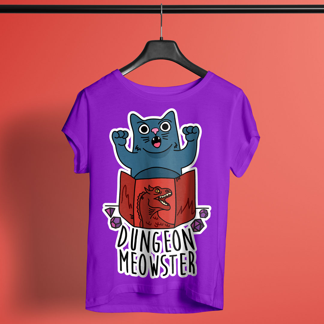 SiluroStudio's tweet image. Happy Friday! Let's roll into the weekend with some tabletop RPGs and have a blast!

Dungeon meowster design available at #redbubble 👉shorturl.at/evJ05

#WeekendVibes #TabletopGames #RPGs #redbubbleartist #TTRPGs #dungeonsanddragons #gamenight