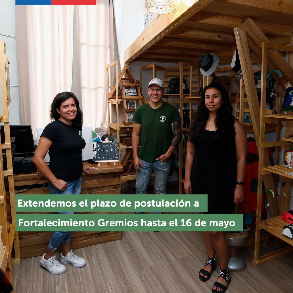 sercoteclosrios's tweet photo. ⚠️ ¡Atención, organizaciones gremiales! Ampliamos el plazo de postulación a #FortalecimientoGremios hasta el 16 de mayo a las 15:00 horas.
Encuentra las bases y requisitos de este programa en https://t.co/akxswZvGlQ 👈 https://t.co/n4aKCcZHKG