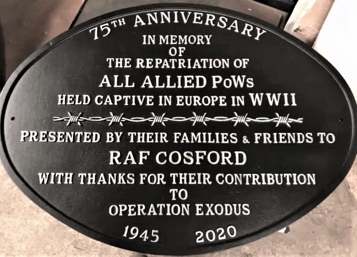 JohnWestAuthor's tweet photo. #OperationExodus 1945. Sadly Covid-19 put an end to a planned 75th Anniversary reunion of Stalag VIIIB #POW #LongMarch descendants like us. Hopefully @RAFMUSEUM Cosford will have us back sometime soon. We need to say thank you properly to the #RAF🇬🇧
@LocationEurope https://t.co/dvz2ONjeAm