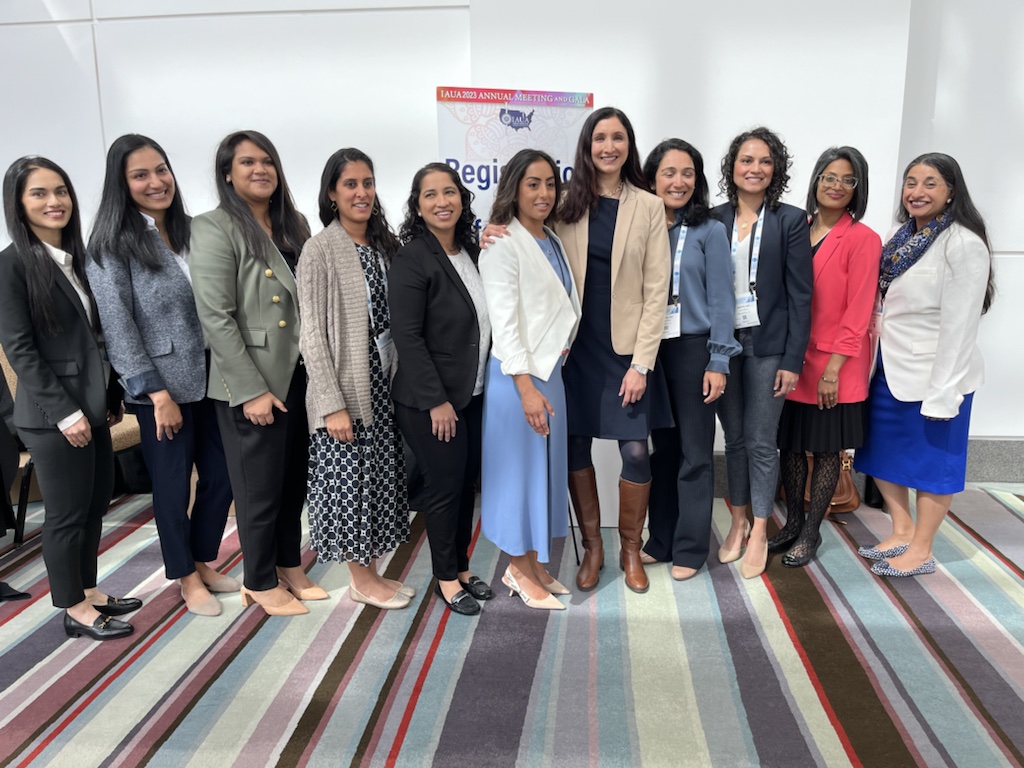 Thank you,@IauaSociety, for highlighting the Indian Women of Urology in this morning's session at the 2023 Annual Meeting. These leaders, innovators, and mentors are driving the future of urology - right now. We're so very proud to be here with all of you today. #IAUA #AUA23