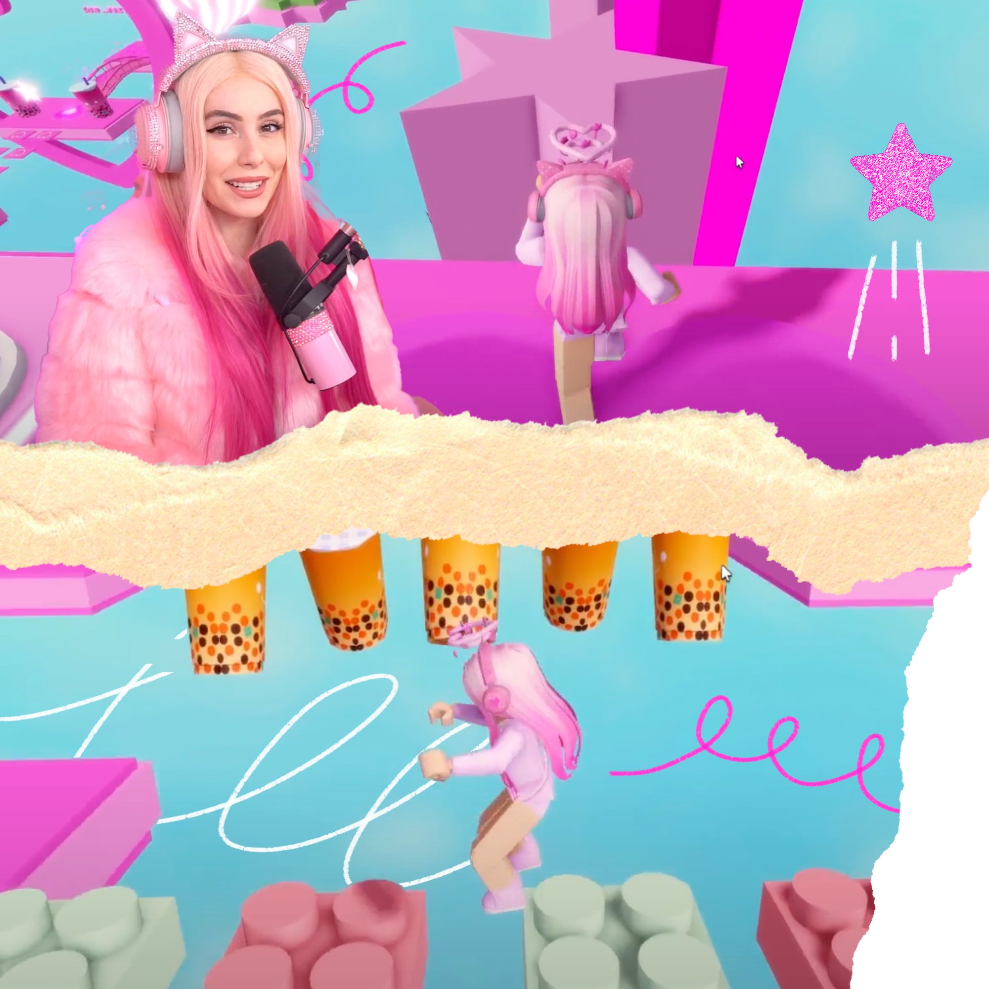 Roblox on X: Is this thing on? Hi everyone, it's @LeahAshe coming to you live today from Roblox Twitter—promise it'll be EXTRA fun. Oh my gosh, I'm so excited! / X