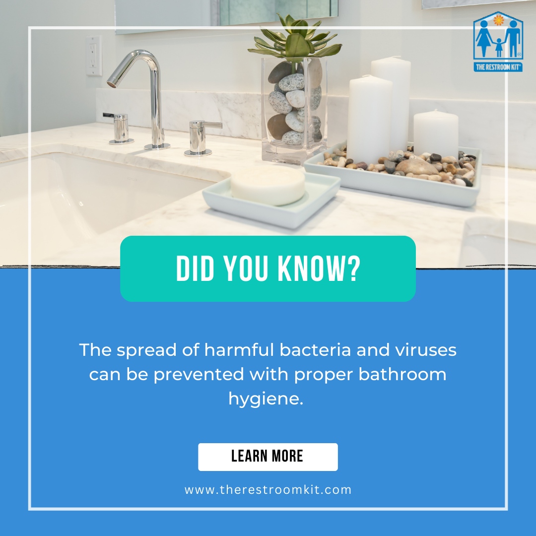 TheRestroomKit's tweet photo. Maintaining proper bathroom hygiene is crucial to keep ourselves and our loved ones safe. Harmful bacteria and viruses can easily spread through poor hygiene practices, leading to infections and illnesses. 

The Restroom Kit includes everything you need to sanitize and disinfe... https://t.co/RXXw2Oe7qJ
