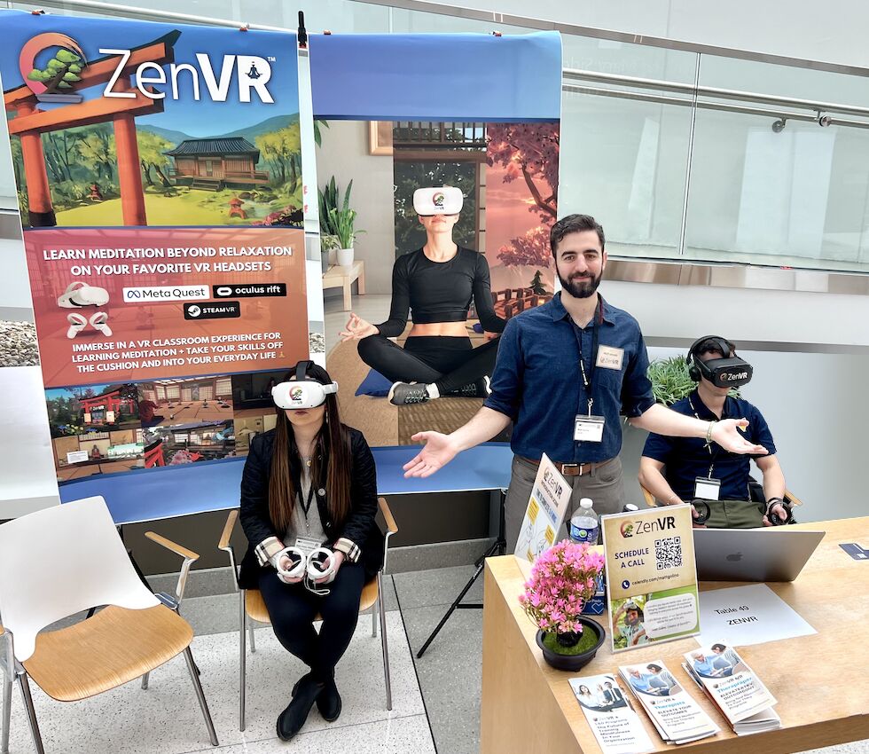 ZenVR - Meditation Learning System tweet media