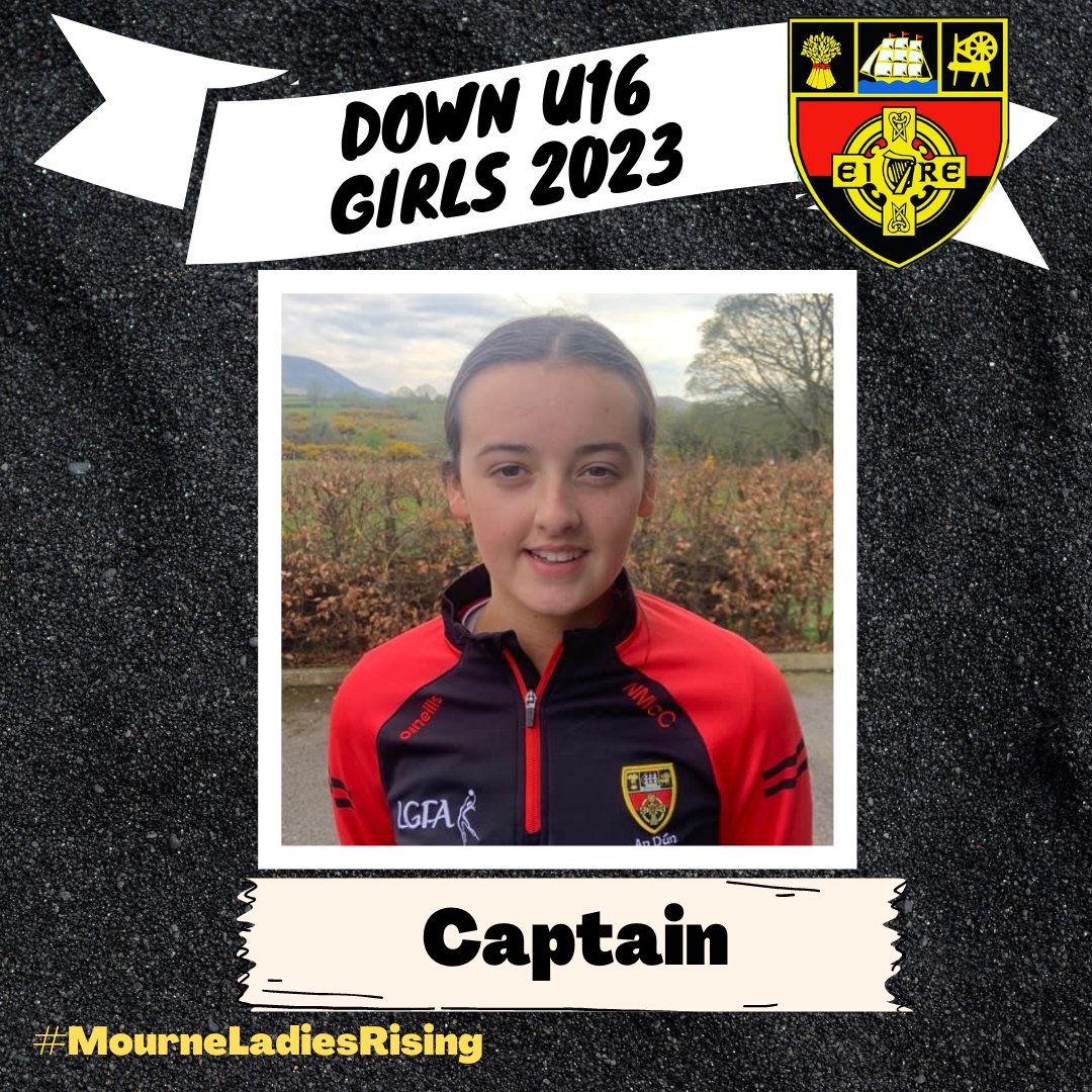 DownLGFA's tweet photo. ❤🖤Down U16 Ladies🖤❤

Down U16 Management are delighted to announce their Captain for tomorrow's match against Derry

Captain - Niamh  - @ClonduffGAC

Congratulations Niamh,  Good luck ❤🖤

#MourneLadiesRising @UlsterLadies https://t.co/JT8bkR4BKU