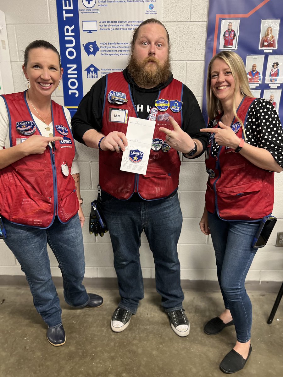 Congratulations on your gold star Ian! 🌟 ⭐️ Well deserved! <a href="/gil_palomares72/">Gil Palomares</a> <a href="/shuell_bill/">Bill Shuell</a> <a href="/BenitoKomadina/">Benito.Komadina@Lowes</a> <a href="/BlueBoxR1/">@BlueBoxR1</a>