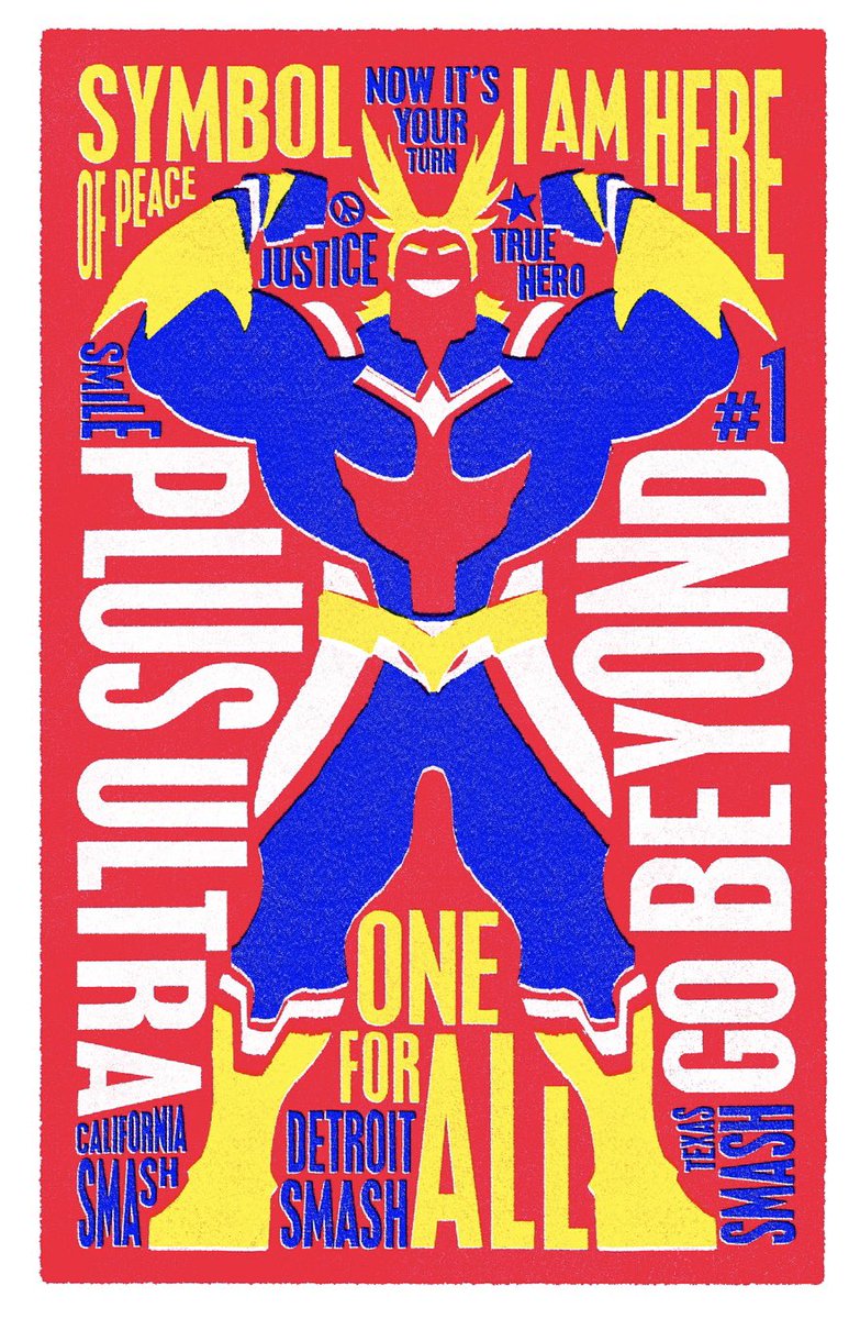 Bloc_Illu's tweet photo. 💥Go Beyond, Plus Ultra💥
Now available from my store as a print, check out my profile for the link.
#MyHeroAcadamia #allmight #gobeyondplusultra https://t.co/cZcatO2aHg