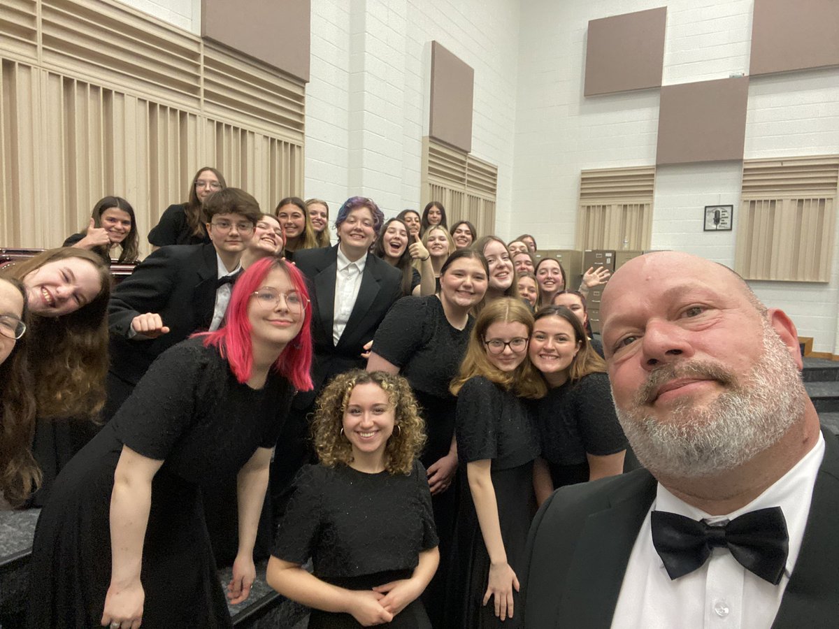 Getting ready for our last performance in Virginia Beach