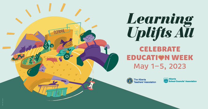 For ninety-five years, Education Week has been a way to celebrate the spirit of cooperation that exists between the public, parents and public schools. This year's theme “Learning Uplifts All,” speaks to the important role public education plays in everyone’s life.