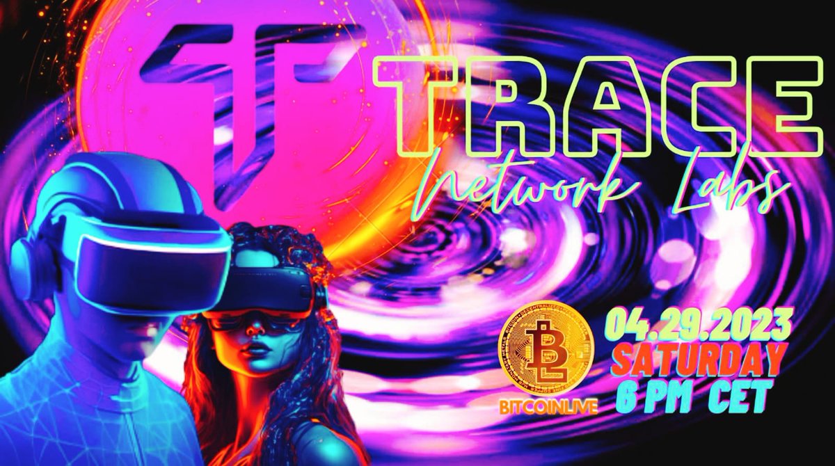 BitcoinliveDB's tweet photo. Saturday on #BitcoinliveDB
☆Time
18:00 / 6PM (CET)
☆Guest
@trace_network
🤗 Get ready for a guided tour through the #Metaverse built for #fashion and #lifestyle. Be amazed and thrilled!
☆Streaming
@BitcoinliveDB
☆Youtube
https://t.co/fEua6cliTk
🚀 Sponsored by @RoundlyX https://t.co/KyRSo4nJsn