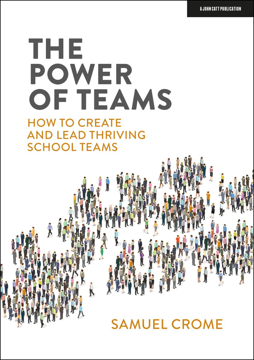 Well, it took a bit longer than I thought it would, but I have just submitted a manuscript draft to @JohnCattEd for The Power of Teams. What an epic journey of reading, writing, thinking, doubting, hoping, and enjoying!

Hopefully it'll be ready for you sometime this summer