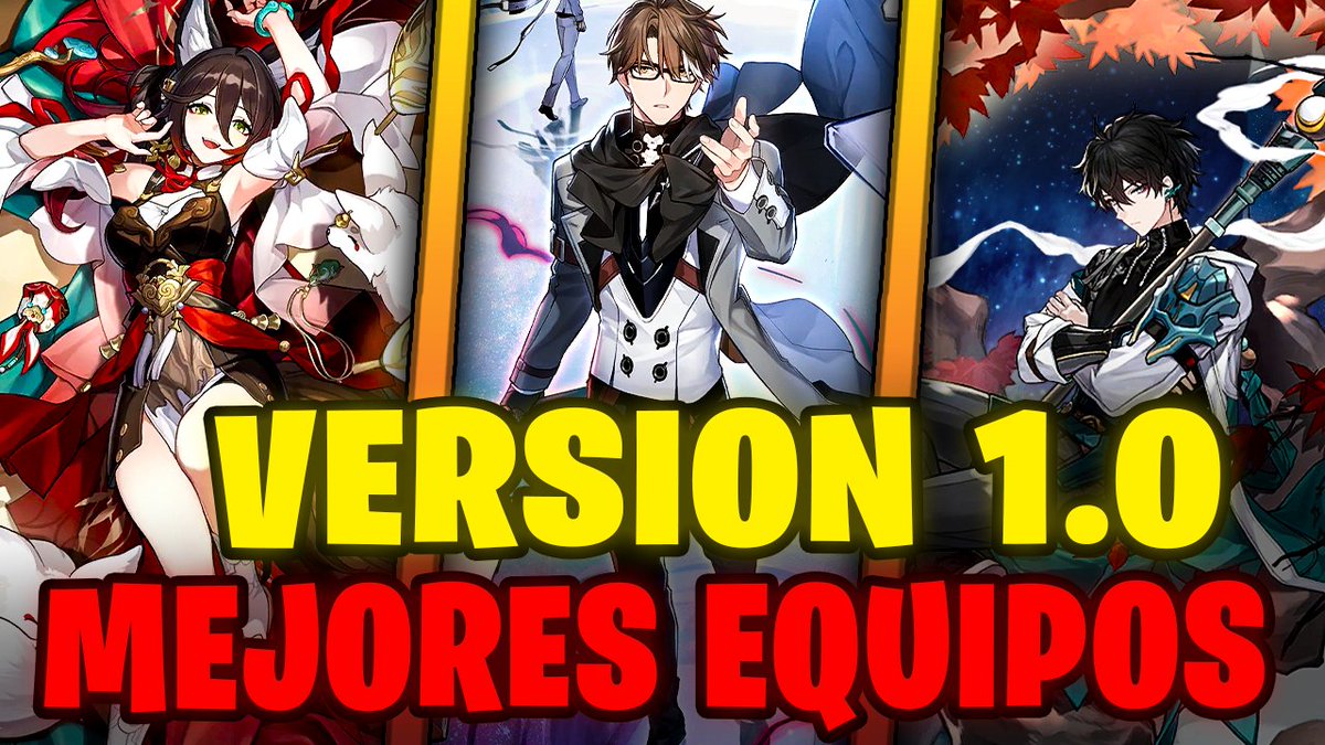 Todos los combos, equipos F2P y P2W actuales, ¿Cuál es el vuestro?
#HonkaiStarRail 

LOS MEJORES EQUIPOS ACTUALES VERSION 1.0 🏅 P2W, F2P, Combos, Elementos... | Honkai Star Rail

✨youtube.com/watch?v=IewfQt… 

<a href="/honkaisr_es/">Honkai: Star Rail ES</a> <a href="/honkaistarrail/">Honkai: Star Rail</a>