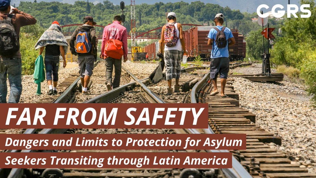 CGRS_Asylum's tweet photo. 🧵Yesterday the Biden admin confirmed imminent plans to implement its asylum ban - which is premised on the idea that the countries refugees pass through en route to the U.S. border are safe.

Our new report reveals the opposite to be true: https://t.co/6d7Cup1pJc #NoAsylumBan https://t.co/zoGypZp56Y