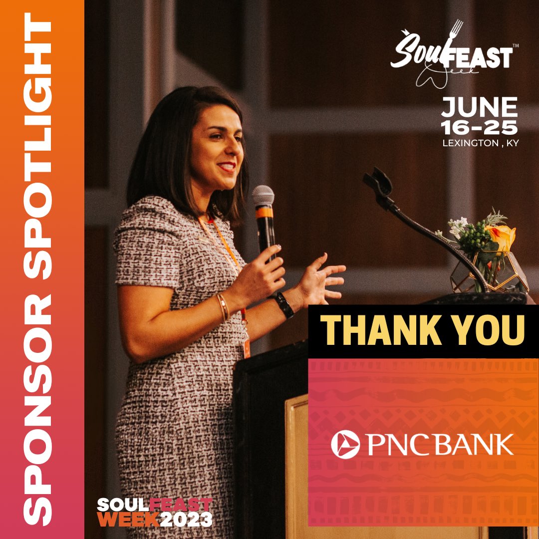 SoulFeast Week is all about elevating Black restaurants, farmers and chefs – and we’re grateful that sponsor @PNCBank shares our commitment to help minority-owned businesses succeed and grow. @YajairaWest_PNC