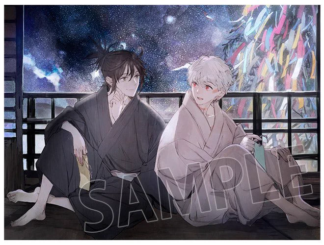 I lied, I'm adding these here bc I know they're official works from the anniversary merchandise/promos but I can't find the source site. They've been on my computer for ages so enjoy them <33