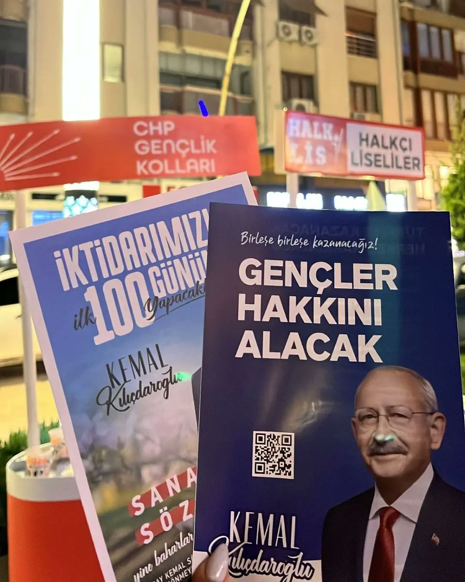 📍İstasyon Caddesi 

Gençlik Kazanacak…
#SanaSöz