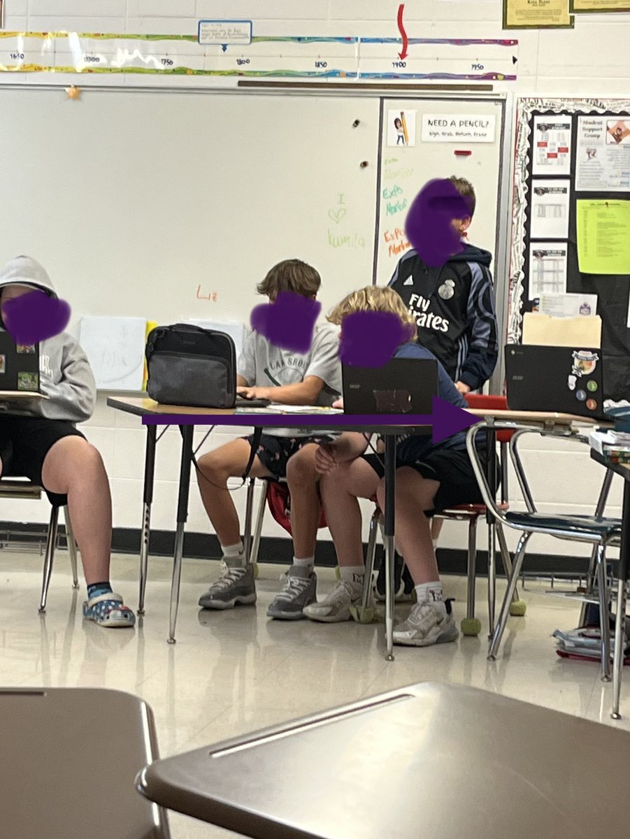 cdavissmiles4's tweet image. Ss are so engaged in playing ⁦⁦@oregontrail⁩! They are talking about choices, helping each other out, and learning!  Some are even playing in other classes.  My teacher ❤️❤️❤️❤️ is so full today.  #csms #livethecode #discover